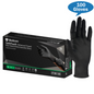 Medicom | Medicom Advance Guard Nitrile Gloves Black Powder Free | Crystalwhite Cleaning Supplies Melbourne