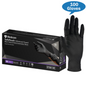 Medicom | Medicom Advance Guard Nitrile Gloves Black Powder Free | Crystalwhite Cleaning Supplies Melbourne