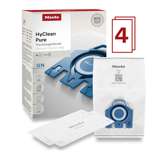 Miele | HyClean GN Vacuum 3D Efficiency Dustbags | Crystalwhite Cleaning Supplies Melbourne