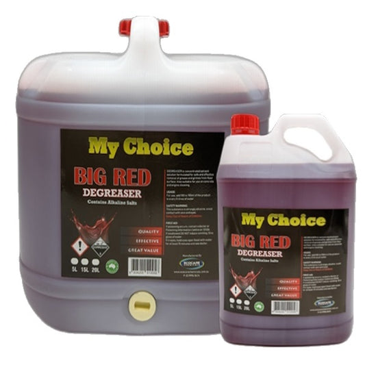 My Choice | Big Red Degreaser Main | Crystalwhite Cleaning Supplies Melbourne