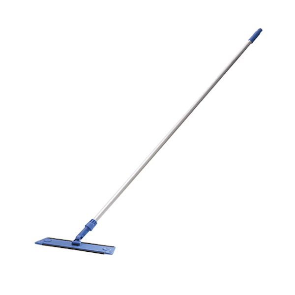 Oates | Ultra Flat Mop Blue Extendable Handle 400mm | Crystalwhite Cleaning Supplies Melbourne