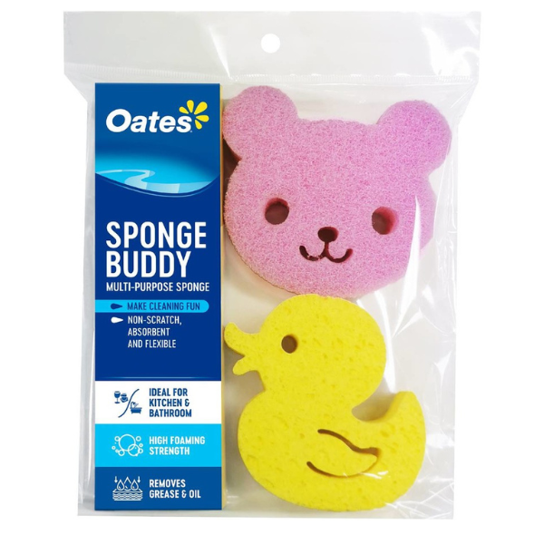 Oates | Sponge Buddy 2 Pack | Crystalwhite Cleaning Supplies Melbourne.