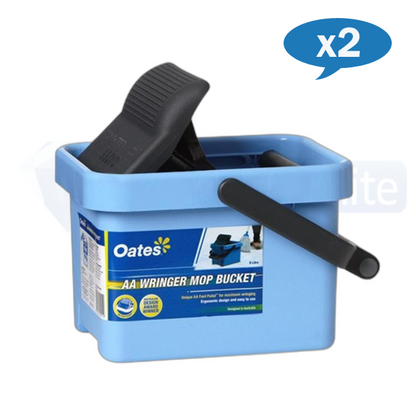 Oates | AA (All Australian) Mop Bucket carton quantity | Crystalwhite Cleaning Supplies Melbourne