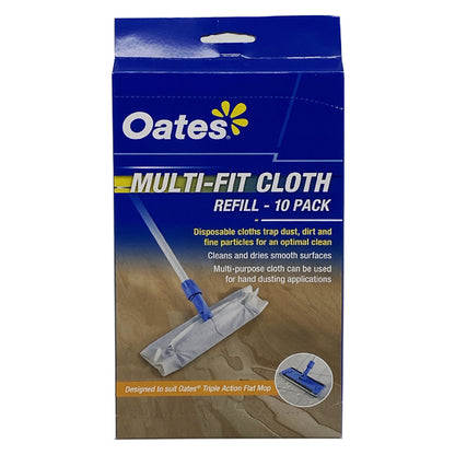 Oates | Oates Triple Action Flat Mop Set | Crystalwhite Cleaning Supplies Melbourne