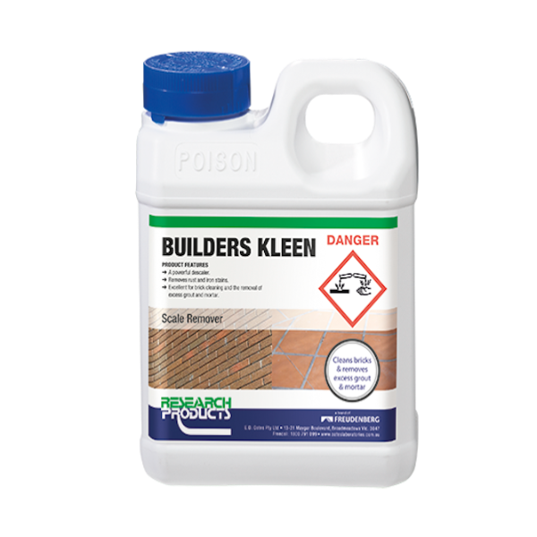 Research Products | Builders Kleen 1Lt | Crystalwhite Cleaning Supplies Melboure