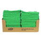 Sabco All Purpose Microfibre Cloth | Blue Red Green Yellow [50 Cloths Box]