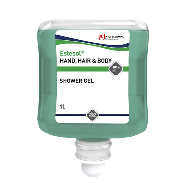 SC Johnson Deb | SC Johnson Deb Estesol Hand, Hair and Body Universal Shower Gel | Crystalwhite Cleaning Supplies Melbourne