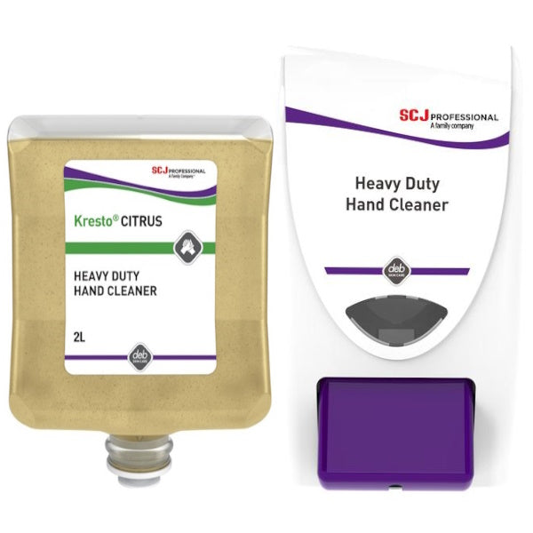 SC Johnson Deb | Kresto Citrus 2Lt Heavy Duty Hand Cleanser Group | Crystalwhite Cleaning Supplies Melbourne