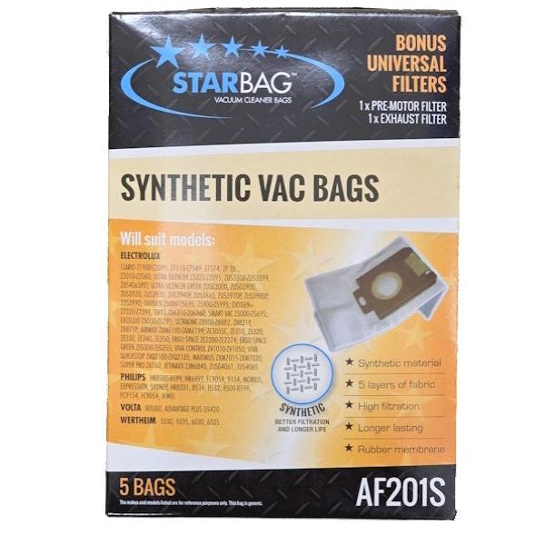 Starbag | AF201S Vacuum Cleaner Bags  | Crystalwhite Cleaning Supplies Melbourne