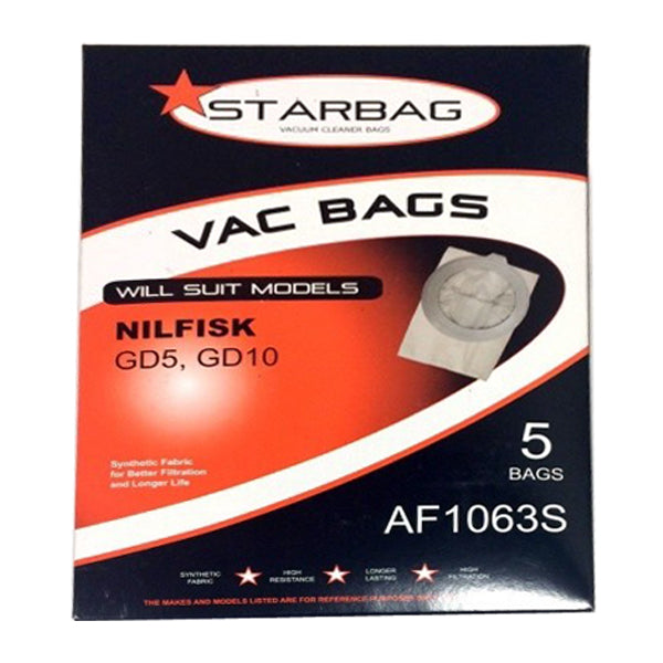 Starbag AF1063S Synthetic Vacuum Cleaner Bag – Crystalwhite Cleaning ...