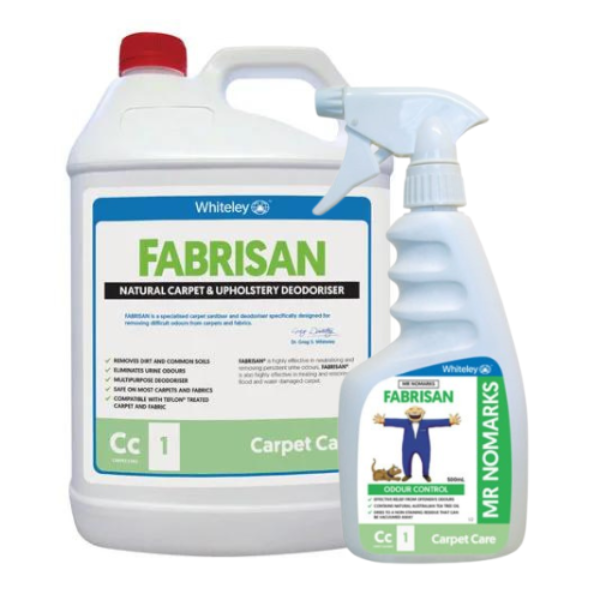 Whiteley | Fabrisan Carpet Sanitizer and Deodorizer | Crsytalwhite Cleaning Supplies Melbourne.