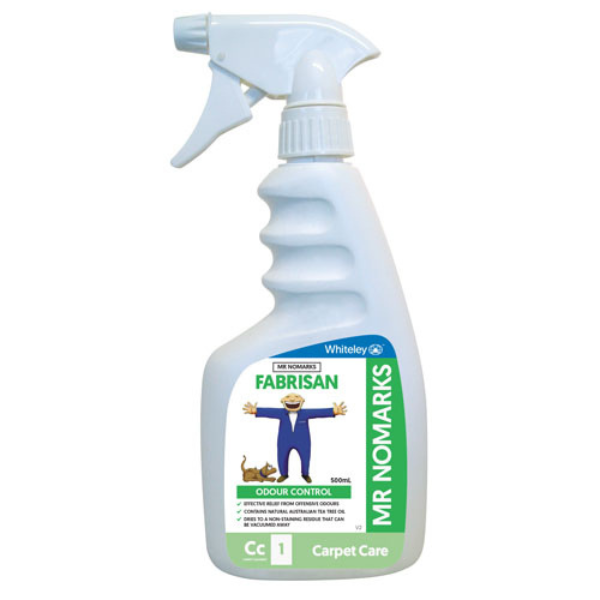 Whiteley | Fabrisan Carpet Sanitizer and Deodorizer 500ml | Crsytalwhite Cleaning Supplies Melbourne.