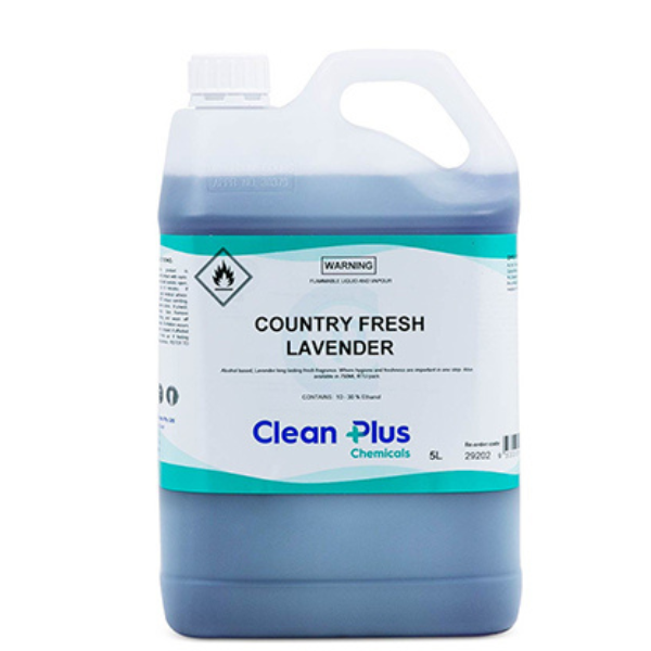 Clean plus | Country Fresh Lavender Air Freshener and Sanitiser 5L | Crystalwhite Cleaning Supplies Melbourne.