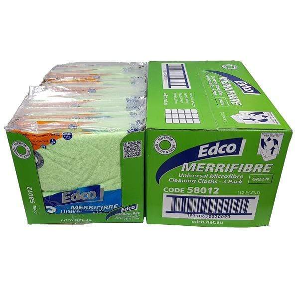 Edco | Microfibre Dusting Cloth (Pack of 3) Premium Quality | Crystalwhite Cleaning Supplies Melbourne