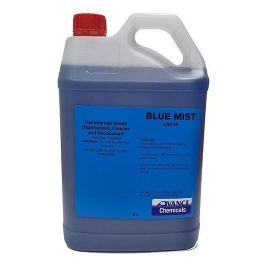 Advance Chemicals | Blue Mist Disinfectant 5Lt | Crystalwhite Cleaning Supplies Melbourne