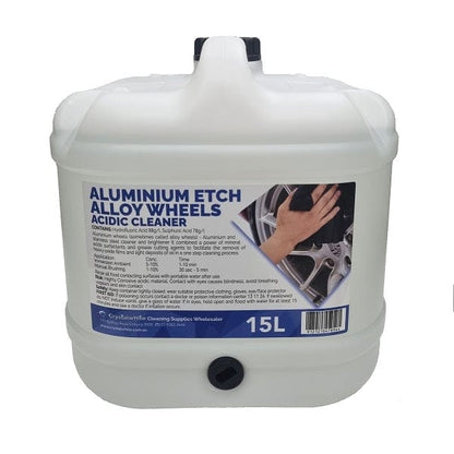 Aluminium Etch 15Lt Alloy Wheels Acidic Cleaner | Crystalwhite Cleaning Supplies Melbourne