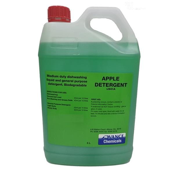 Advance Chemicals | Dishwashing Apple Detergent  | Crystalwhite Cleaning Supplies Melbourne