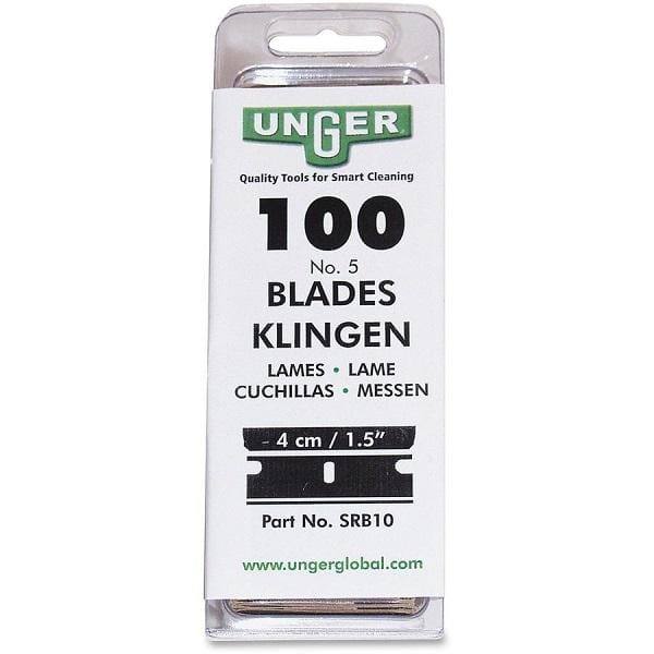 Unger| Replacement Blades for Safety Scraper 25mm Blade - 100 per box. | Crystalwhite Cleaning Supplies Melbourne