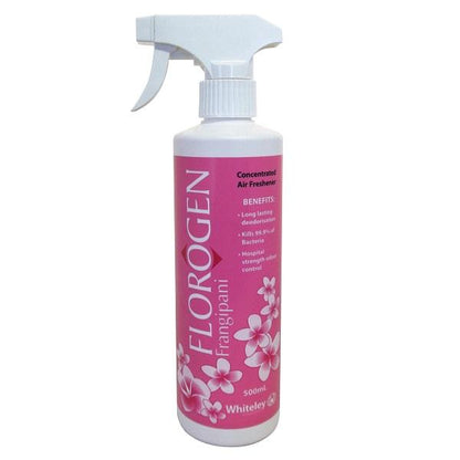 Whiteley | Florogen 500ml Frangipani Air Freshener | Crystalwhite Cleaning Supplies Melbourne